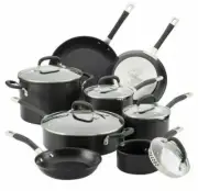 Circulon 13 Piece Hard Anodized Cookware Set Kitchen Pots Pans Set Gift Box RAM