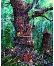 SUNSOUT INC Forest Gnomes Jigsaw Puzzle