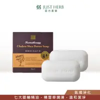 在飛比找蝦皮商城優惠-JustHerb香草集 氣場淨化乳油木皂 單顆120克 2顆