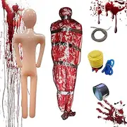 Halloween Mannequin Full Body | Halloween Inflatable Corpse Prop,Scary Halloween Body Yard Inflatables, Halloween Inflatable Corpse Prop for Outdoor Backyard Garden
