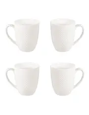 [Shervin Verkil] Prominence4-piece Mug Set White