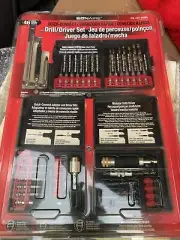 NIB Bonaire 46 Piece Quick-Connect Drill / Driver Set 962684