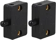 ORFOFE 2pcs Cabinet Door Touch Switch Automatic Closet Light Switch for Wardrobe Push to Break Door Light Switch Ideal for Cabinet Lighting and Drawer Illumination