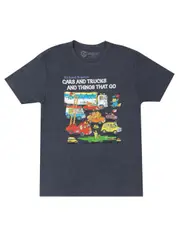 richard scarry - cars and trucks and things that go unisex t-shirt