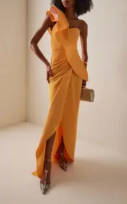 [Maticevski] Salyut Wave-Structured Cady Gown