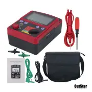 GM3125 5000V Insulation Tester Megohmmeter Backlit LCD for Voltage & Insulation