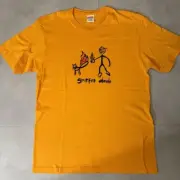Supreme Spitfire Cat Tee SS18 Orange Medium