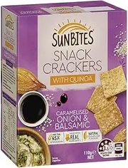 Sunbites Onion and Balsamic Vinegar Cracker with Quinoa 110 g