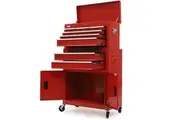 Pro 8 Drawer Tool Box Chest Cabinet Storage With 2 Door Toolbox Garage Organiser Set Tool Boxes