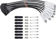 ENA Spark Plug Wire Set 6.2, Automotive Replacement Parts Compatible With Ford F-250 F-350 Super Duty V8 6.2L F250 F350 2017 2018 2019 2020