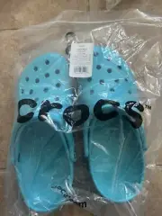 Crocs Classic Slide Sandals Unisex Digital Aqua Size Men’s 10Women’s 12BRAND NEW