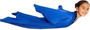 Calming Full Body Wrap Sensory Body Sock for Autistic Kids & Adults, Help Kids Settle Down with Soothing Compression Sensory Body Cocoon Sock (Color : Blue, Size : X-Large)