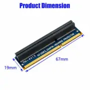 SO-DIMM 204PIN DDR3 memory test protection Adapter for RVS 204Pin Slot