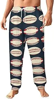 [Generic] Men's Sweatpants, Crisp Rugby Touches-45, Polyester Joggers, Sweatpants Jogging Pants for Workout Running