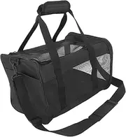 GALPADA Pet Carrier for and Cats Soft Sided Crossbody Backpack Design Lightweight and Collapsible Breathable Mesh for Comfort for Travel with Small to Medium Pets
