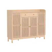Artiss Shoe Rack Storage Cabinet Organiser 4/5 Tier Pine