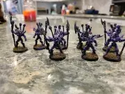 Drukhari 5 Incubi Dark Eldar Warhammer 40k Painted metal Games Workshop