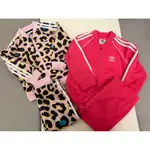 ADIDAS 愛迪達 兒童 嬰幼兒 三葉草套裝 外套 長褲9-12M 80CM