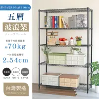 在飛比找momo購物網優惠-【品樂生活】MIT耐重大型五層架45X122X210CM-2