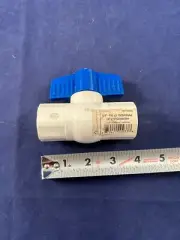 3/4 In. FIP X 3/4 In. FIP Schedule 40 PVC Ball Valve ZBV-P40 V–B4B Homewerks
