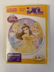 Fisher Price Vtech V.Reader iXL ~Disney Princess ~Interactive E-Reading Software