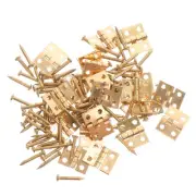 20pcs Retro Butt Hinges Replacement Jewelry Box Hinges Jewelry Chest Hinges