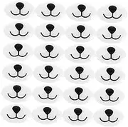 Operitacx 100pcs Pack of Cloth Safety Nose Mouth for Dolls Plush Toys DIY Craft Kit