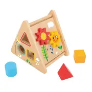Tooky Toy Co Activity Triangle 19x14x16cm