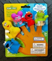 Sesame Street Bath Time Finger Puppets - Set of 5 Finger Puppets