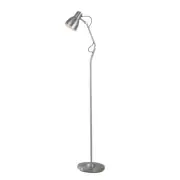 Intense Bright Classic Metal Floor Lamp Reading Light Adjustable Arms Metal Shad