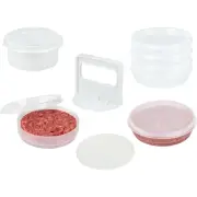 Mission Gallery Hamburger Press Patty Maker - 4 in1 Burger Mold Patty Press 6...