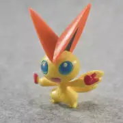 Anime Figures Victini Toys Pikachu Dolls Anime Action Birthday Gift Model