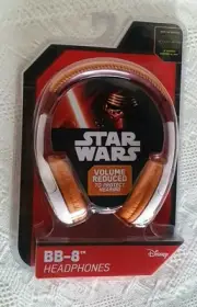 Star Wars Headphones BB -8 Disney Adjustable Lucasfilms The Force Awakens