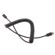 For Samsung Galaxy Z Flip6 - USB-C to TYPE-C Coiled Cable Fast Charger Cord