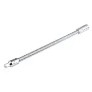 Flexible Socket Extension Ratchet, 1/4 Inch Shank, 200mm Length, Made of Heat...