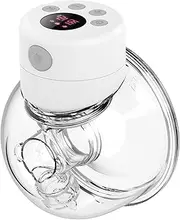 [AUTENS] Wearable Electric Breast Pumps, Portable Hands Free Breastfeeding Pump, Silent & Painless, 2 Modes & 9 Levels, 24mm Flange, Can Be Worn in-Bra, LCD Display and Memory Function Rechargeable Pump.
