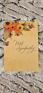 SYMPATHY CARD NEW
