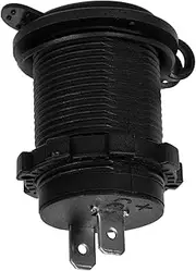 ULTECHNOVO Rv Cigarette Lighter Socket Plug 12v 180w Universal Car Lighter Socket Adapter