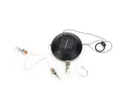 Solar Power LED Colorful Windbell Lamp Wishing Bottle Wind Chimes Decor for Garden