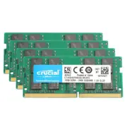 Crucial 64GB (4x 16GB) DDR4 SODIMM 2666MHz RAM Kit 2019 2020 iMac CT16G4SFD8266