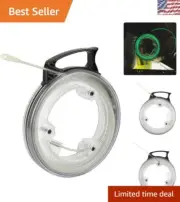Durable Glow-in-the-Dark Fish Tape, 20-Foot Fiberglass with Stainless Connector