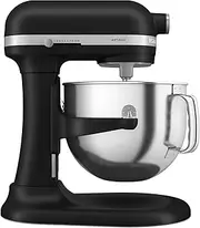 [KitchenAid] Artisan Stand Mixer with Removable Bowl, Matte Black, 6.6 L