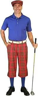 [Golf Knickers] Royal Stewart Golf Outfits - Mens - Royal Blue