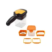 Nicer Dicer 7-Piece Vegetable Chopper - Orange