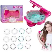 Hair Bedazzler Kit, Diamond Hair Machine Hair Gemstone Styler Hair Glitter Machine Hair Glitter Machine with 120 Hair Gems Hair Glitter Device Rhinestones Gemstone Styler
