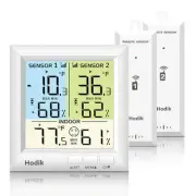 Wireless Freezer Thermometer With Alarm Refrigerator Thermometer, Fridge Freezer