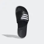 【ADIDAS 愛迪達】ALPHABOUNCE SLIDE 2.0 拖鞋 男鞋 女鞋 黑 白 魔鬼氈 運動拖鞋(GY9415)