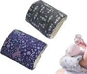 Cozy Cradle Arm Pillow, Breastfeeding Pillows, Nursing Pillows for Breastfeeding, Baby Nursing Pillow, Arm Pillow for Feeding Baby (Bunny Triangle)