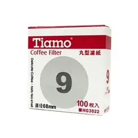 在飛比找Yahoo!奇摩拍賣優惠-PLAY COFFEE✨Tiamo 9號 丸型 濾紙 圓形 