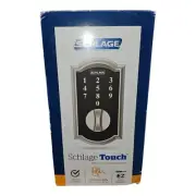 NEW Schlage Camelot Keyless Touchscreen Deadbolt Nickel Electronic w/Thumbturn